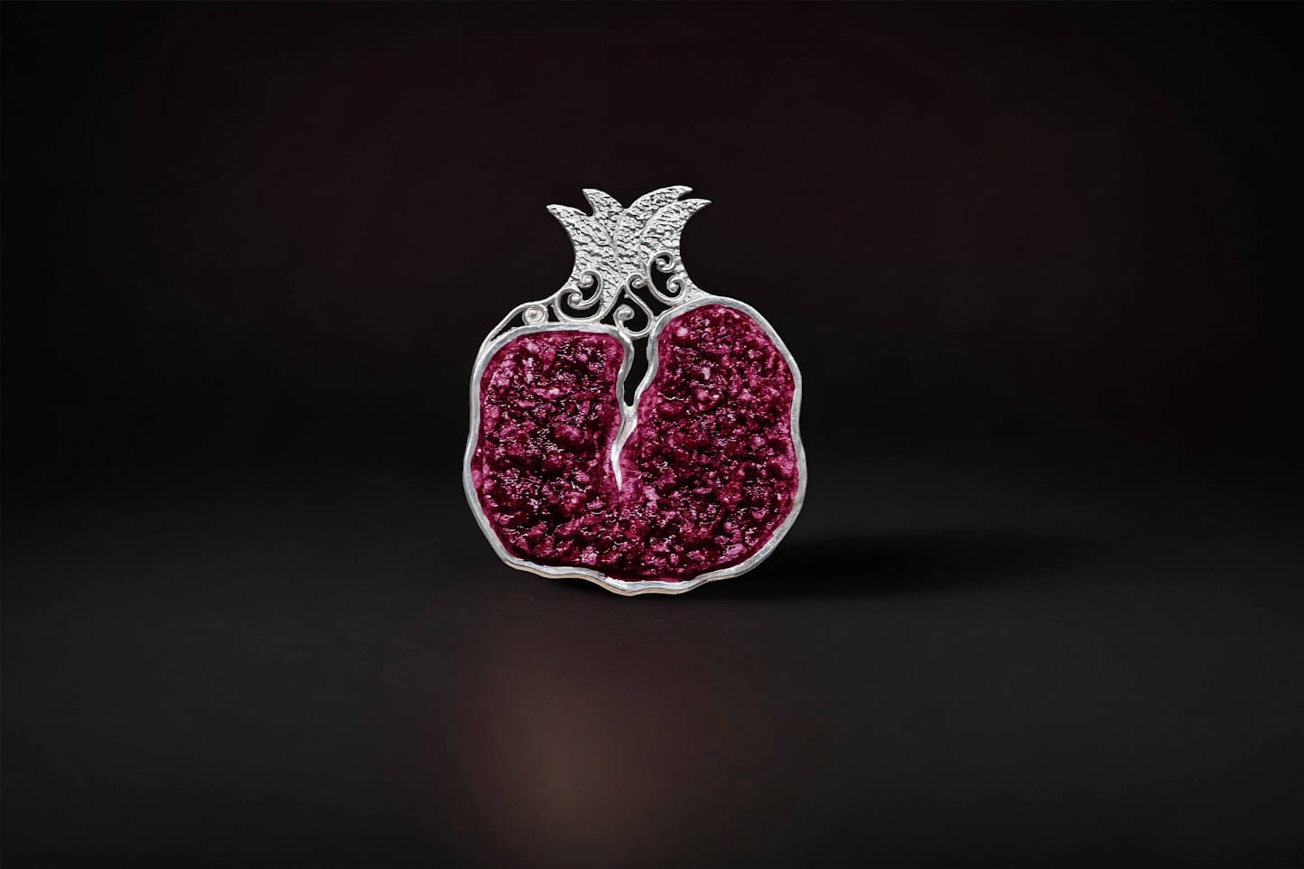 Brooch "Pomegranate"